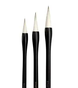 Michael Solovyev Signature Silver Calligraphy Brush Set - Premium Watercolor ... - Picture 1 of 5
