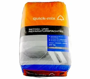 Quick-Mix BRS, Beton und Reparaturspachtel 10 kg, Ausgleichsspachtel für Beton - Bild 1 von 2