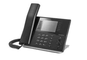 NOWY - ORYGINALNE OPAKOWANIE - Innovaphone IP222 IP Design Telefon Czarny VoIP PoE RJ45 USB - Zdjęcie 1 z 1