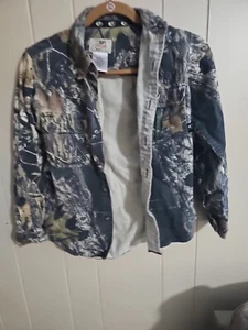 Children  Size Large Mossy Oak Heavy Shirt - Picture 1 of 3