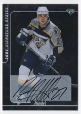 2000-01 Be a Player Signature Series Autographs Randy Robitaille Auto Nashville