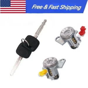 Door Lock Cylinder For Toyota Corolla 93-97 1.6 1.8L 69051-12340 69052-13150 w - Foto 1 di 3