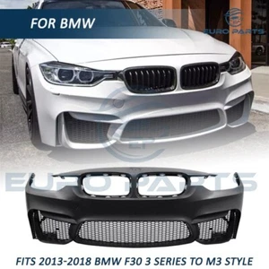 Fit For 2013-2018 BMW 3 Series F30 F35 Facelift M3 Style Front Bumper Kit - Picture 1 of 5