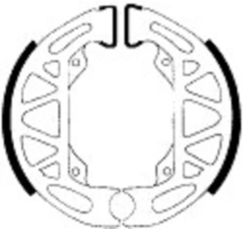 Ganasce freno Post. "ferodo" Piaggio /zip