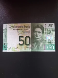 2008 scotland clydesdale bank 50 pounds - Bild 1 von 2