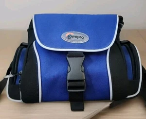 Kameratasche LowePro Edge 200 blau/schwarz über Schulter Hüfttasche Kameratasche - Bild 1 von 6