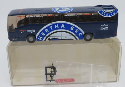 WIKING HO 1/87 BUS MB O 404 RHD REISEBUS OTELO HERTHA BSC BERLIN NIKE #7141346 - Photo 1/4