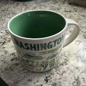 Taza de café Starbucks serie Washington Been There 14 oz - Imagen 1 de 3