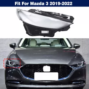 Cubierta de lente transparente para faro derecho + sellador para Mazda 3 2019-2022 - Imagen 1 de 11