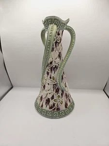 MORIAGE NIPPON PORZELLAN VASE mit gedrehten Griffen - Bild 1 von 16