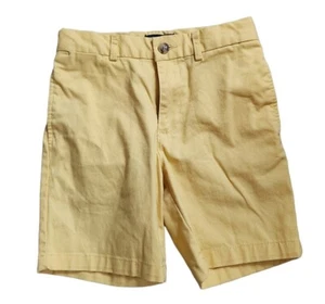 Polo Ralph Lauren Shorts Boys 6 Yellow Chino Golf Casual Preppy Pockets EUC - Picture 1 of 5