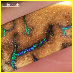 3 TCW Natürlicher AUSTRALISCHER YOWAH Boulder Opal Stein + VIDEO - Bild 1 von 9