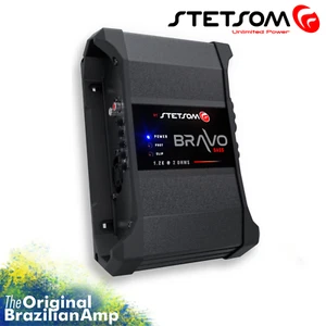 Stetsom BRAVO BASS 1.2k Amplifier 2-ohm Monoblock 1200 Watt RMS Car Audio Amp - Picture 1 of 10