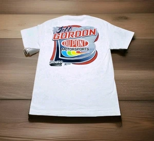 Chase Authentics Jeff Gordon #24 DuPont Motorsports Nascar White T-Shirt Large  - Picture 1 of 16