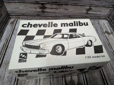 AMT Chevelle Malibu 1:25 Scale Plastic Model Car Kit - Image 1 of 4