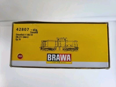 Brawa 42807 Diesellok Br 211 AC Sound Digital DB EP IV OVP KKK neuwertig  - Bild 1 von 4