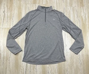 Merino Blend Paradox Size M Dri Release 1/4 Zip Gray Layer Shirt Long Sleeve  - Picture 1 of 12