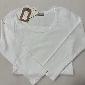 T-shirt Ichi Antiquites colore bianco donna taglia gratis mai usata dal Giappone - Foto 1 di 4