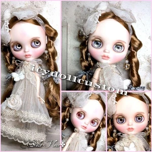 Custom Icy Doll Neo Blythe Size Doll Only with Ribbon - Bild 1 von 19
