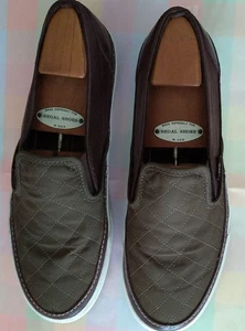 Men 9.0US Vans Barbour Slip On Us9 Men Sneaker LTD Collection VHTF Collaboration - Picture 1 of 8