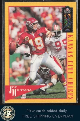 Joe Montana 1995 Classic NFL Experience #43 Kansas City Chiefs - Image 1 of 2