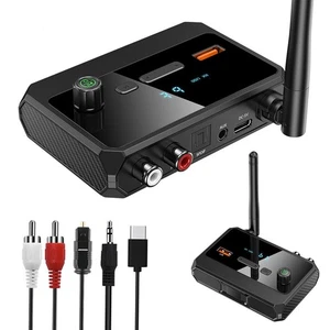 Bluetooth Receiver Wireless Audio Adapter for Home Stereo TV Car - Picture 1 of 12