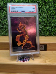 2023 Flair Marvel Spring 28/99 Phoenix #20 PSA 9 - Picture 1 of 2