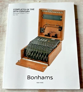 Bonhams New York Catalog War Conflicts of the 20th Century WW2 Enigma Machine - Imagen 1 de 6