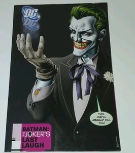 Batman Joker's Last Laugh Graphic Novel 2008 1st Print Edition RARE OOP DC - Picture 1 of 10