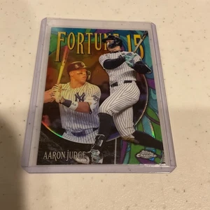 AARON JUDGE 2025 TOPPS CROMO FORTUNE 15 - #F15-1 - NEW YORK YANKEES - Imagen 1 de 4