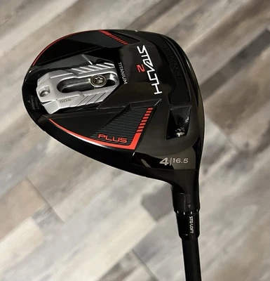 4 вуда для фервея TaylorMade Stealth 2 Plus Tour выпущенные 16,5* X жесткие гибкие! - Изображение 1 из 4