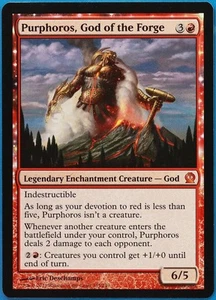 Purphoros, God of the Forge Theros NM Red Mythic Rare CARD (491744) ABUGames - Picture 1 of 2
