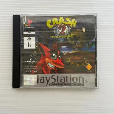 Crash Bandicoot 2 Cortex Strikes Back - PlayStation (PS1, 1997 PAL) Complete CIB - Image 1 of 4
