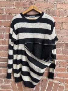 Vintage Yohji Yamamoto Pour Homme Herren Pullover, Gr. 3, Mohair/Wolle - Bild 1 von 9