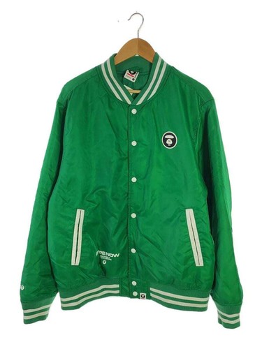 A BATHING APE (BAPE) Giacca A APE BY A BATHING APE verde L usata