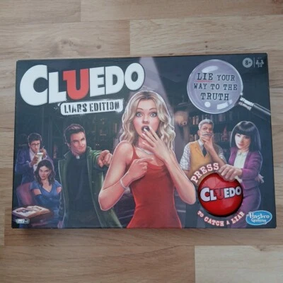 Cluedo Liars Edition Board Game Lie Your Way To the Truth! Hasbro Complete - Image 1 of 4