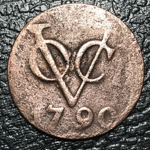 1790 VOC ***DUIT*** SHIPWRECK COIN **B264 Cover