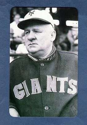 JOHN McGRAW, Gigantes ~ Salón de la Fama del Béisbol flash-pack tarjeta | 1995 Fax Pax Foto 1 de 2