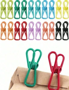 10pcs Colorful Anti-Slip Sealing Clips - Reusable Bag Clips for Snacks & More - Picture 1 of 9
