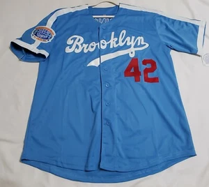 JACKIE ROBINSON BROOKLYN DODGERS LARGE Jersey SHARP! - Picture 1 of 3