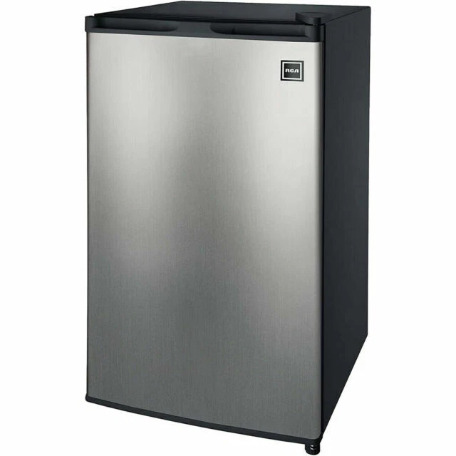 Igloo RFR322 3.2 cu ft. Refrigerator Stainless Steel Refrigerator - Silver