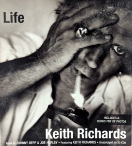 Keith Richards Life Unabridged Audiobook 20 CD Box Set Rolling Stones Rock Band - Picture 1 of 7