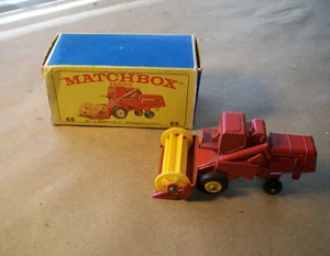 Lesney Matchbox #65 Claas Combine Harvester with box - Picture 1 of 5