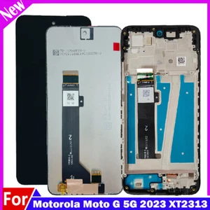 Replacement For Moto G 5G 2023 XT2313 XT2313-6 LCD Touch Screen Digitizer ±Frame - Picture 1 of 13