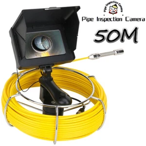 Sistema de inspección de alcantarillado industrial portátil 50M 17mm IP68 1200 TVL cámara - Imagen 1 de 9