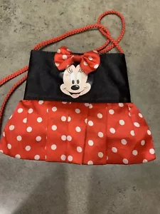 Minnie Mouse Polka Dot Skirt Purse 6” For Girls - Picture 1 of 5