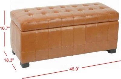 Banco de almacenamiento grande Safavieh Manhattan, precio reducido 2172722192 HUD4200C Foto 1 de 4