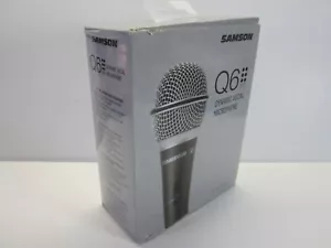 Samson Q6 Dynamic Vocal Microphone - (New in Box) - Picture 1 of 4