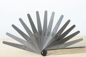 Hunter Alemania Sensor Espesor Calibre Imperial 0.002" - 0.035" 13 Hojas NUEVO - Imagen 1 de 3