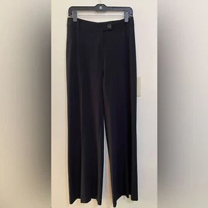 Cabi Women's Black Dress Pants Wide Leg Style Trousers Mid Rise Career Work Sz 6 - Picture 1 of 16